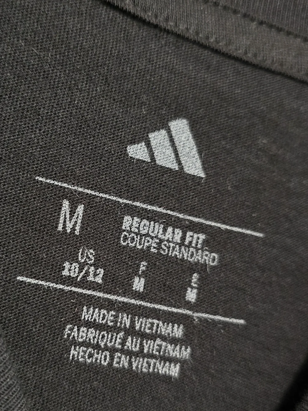 NEW Adidas Men’s Black Graphic Tee - Three Light Design